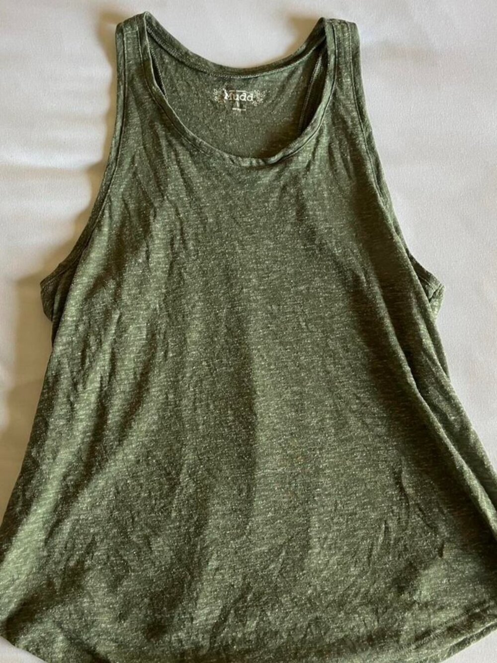 Olive Green Mudd Tank Top